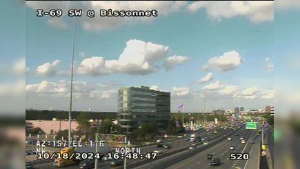 Traffic Cam Houston › South: I-69 Southwest @ Bissonnet