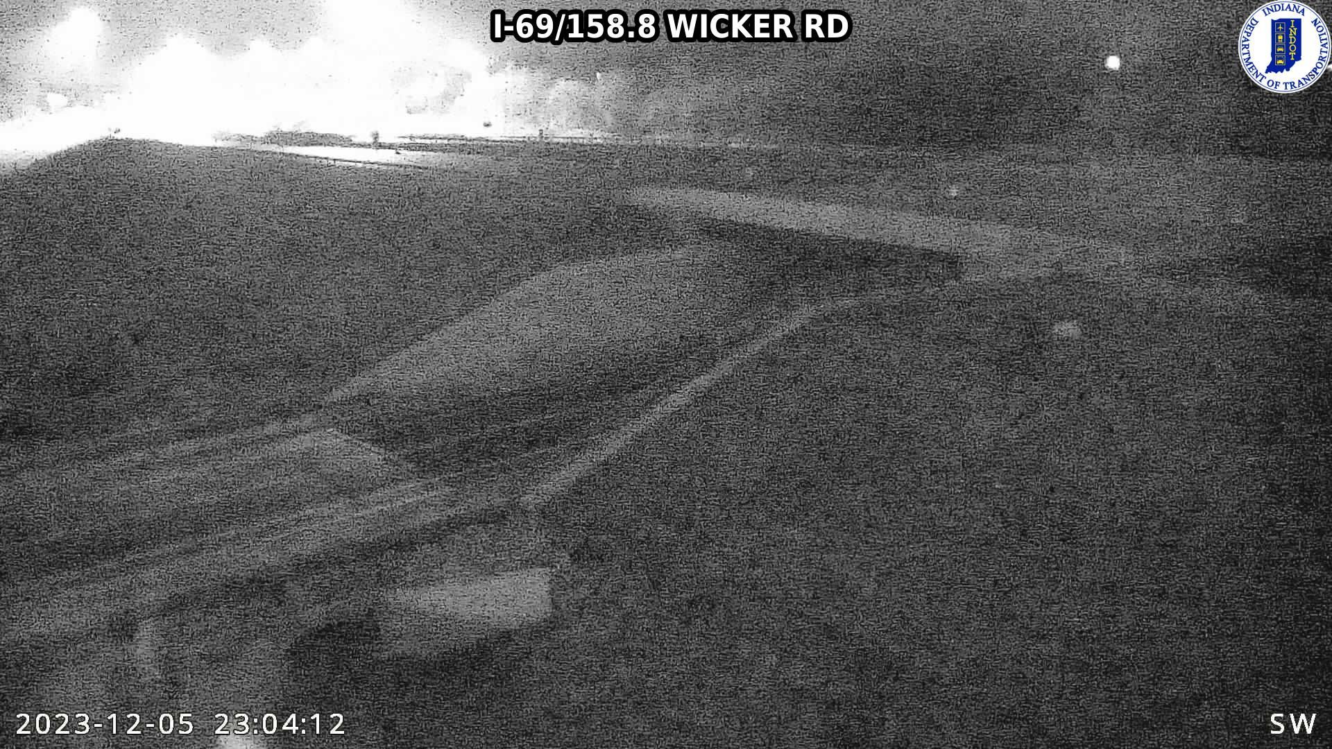Traffic Cam Indianapolis: I-69: I-69/158.8 WICKER RD: I-69/158.8 WICKER RD