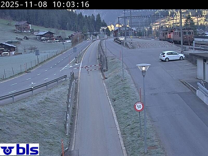 Kandersteg › Norden: Autoverlad Lötschberg