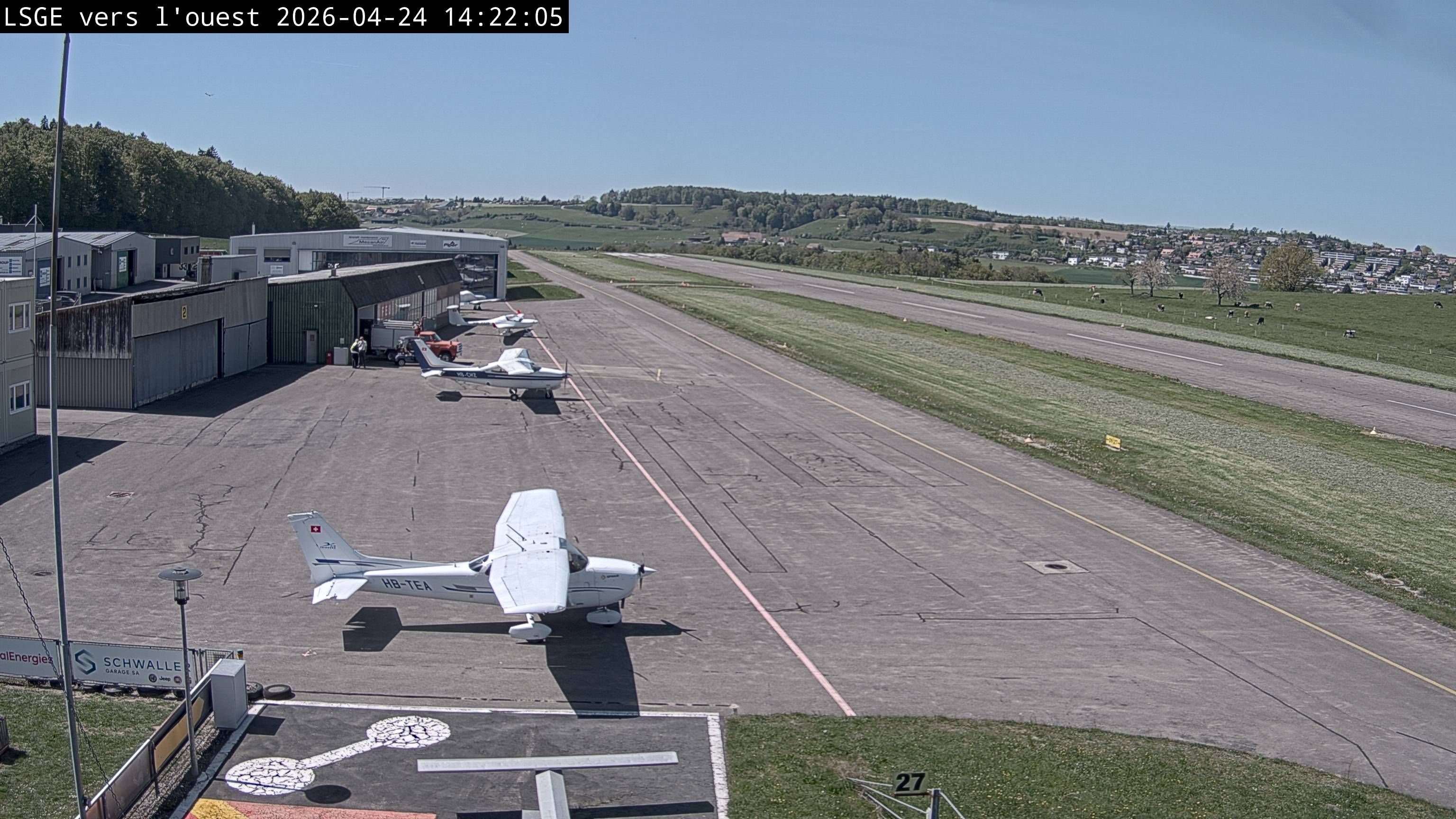 Ecuvillens: Aérodrome Régional Fribourg - Ouest - West