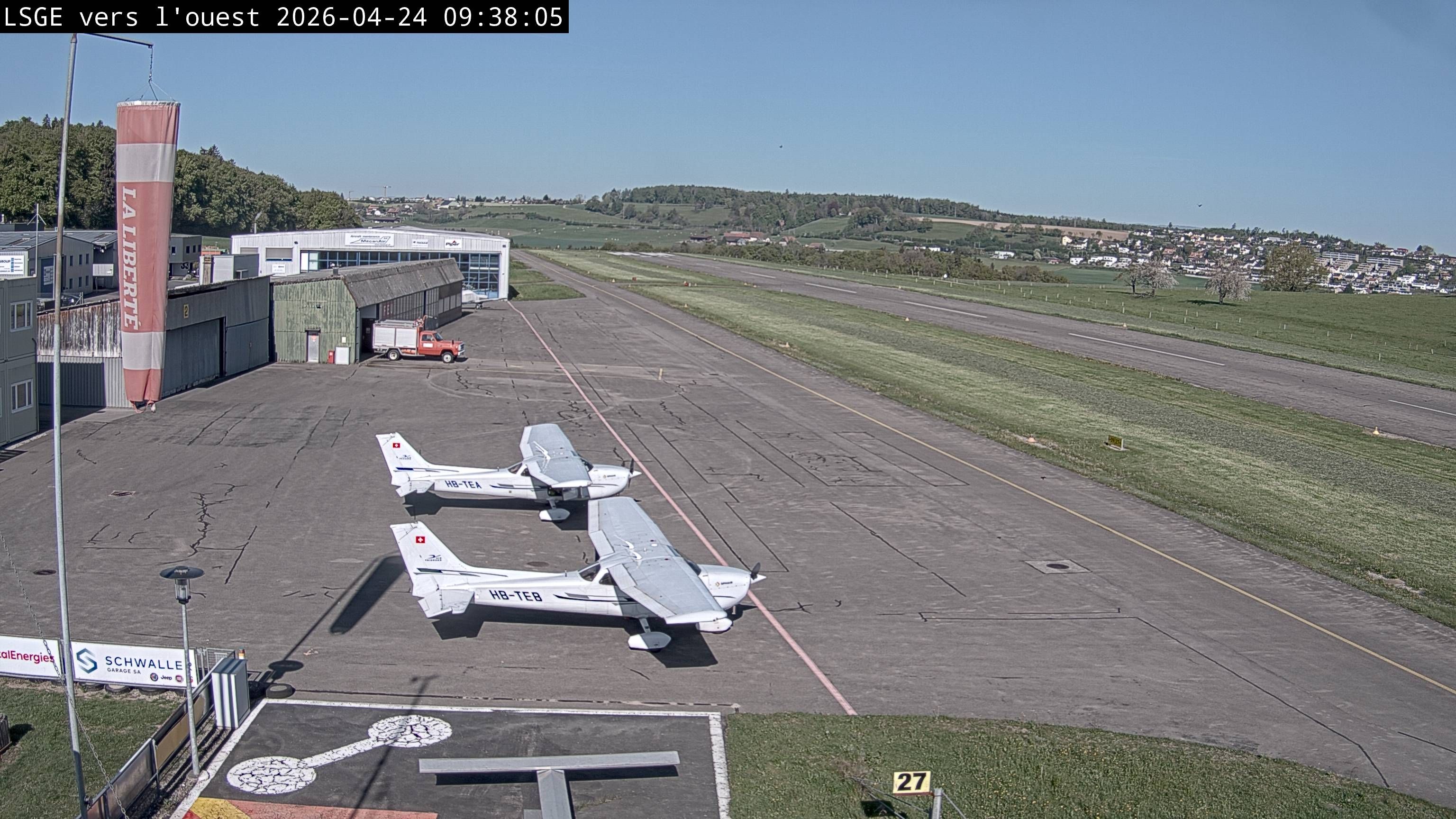 Ecuvillens: Aérodrome Régional Fribourg - Ouest - West
