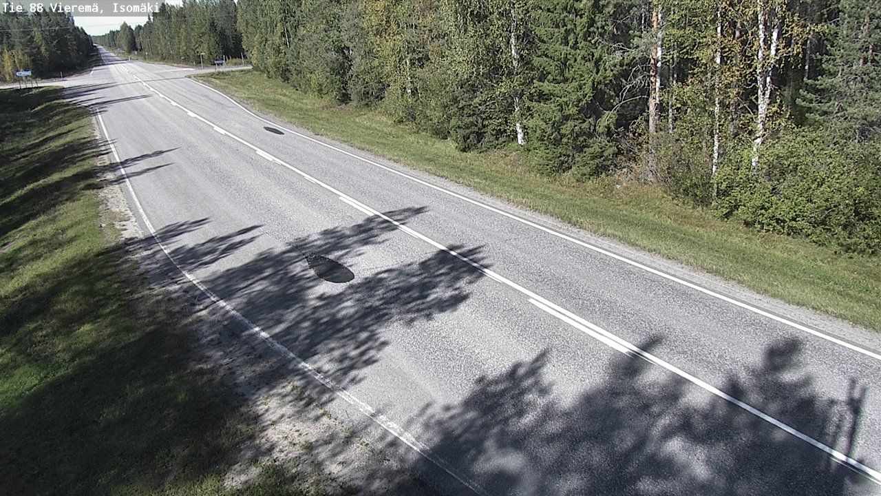 Traffic Cam Vierema: Tie 88 Vieremä, Isomäki - Pyhännälle