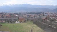 Last daylight view from L’Aquila: Panoramica da San Giacomo