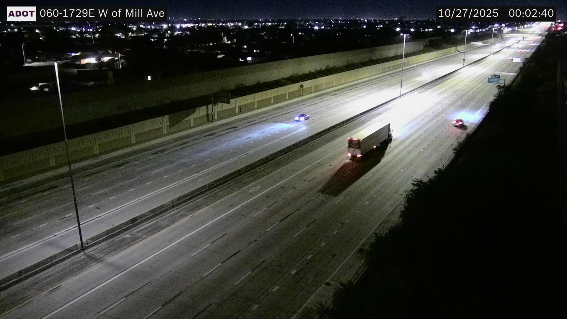 Traffic Cam Tempe: US 60 East of Priest