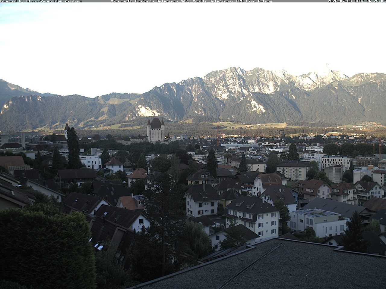 Steffisburg › Südwesten: Thun Castle - Stadtkirche Thun - Stockhorn