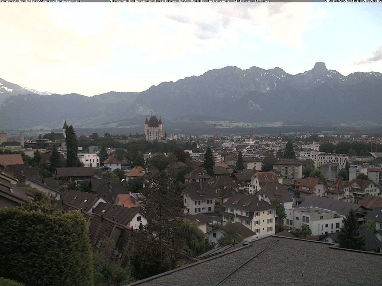 Steffisburg › Südwesten: Thun Castle - Stadtkirche Thun - Stockhorn