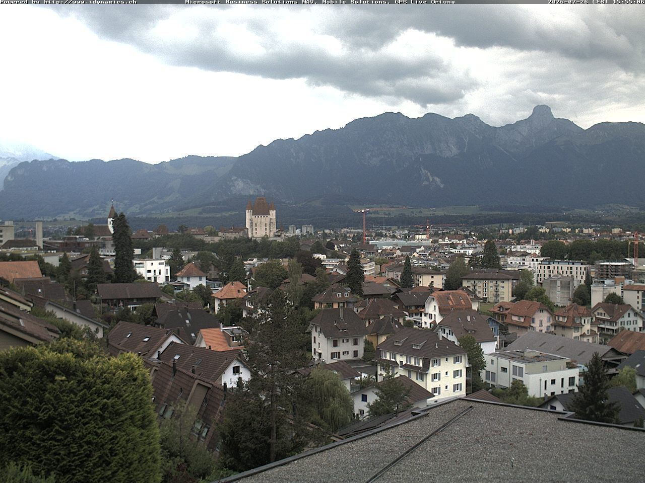 Steffisburg › Südwesten: Thun Castle - Stadtkirche Thun - Stockhorn