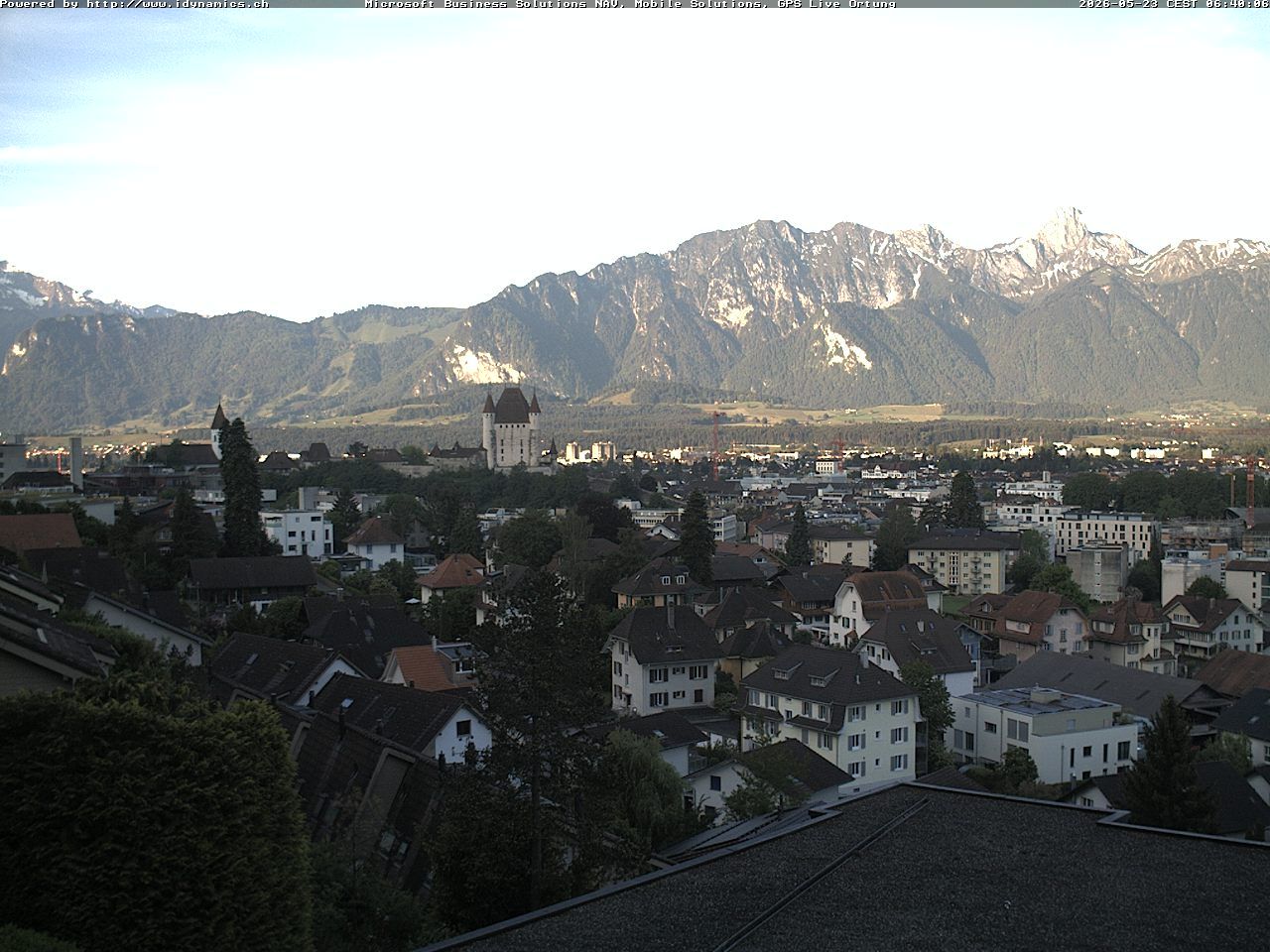 Steffisburg › Südwesten: Thun Castle - Stadtkirche Thun - Stockhorn