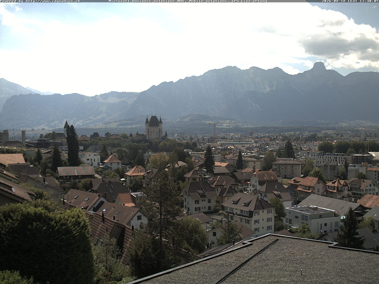 Steffisburg › Südwesten: Thun Castle - Stadtkirche Thun - Stockhorn
