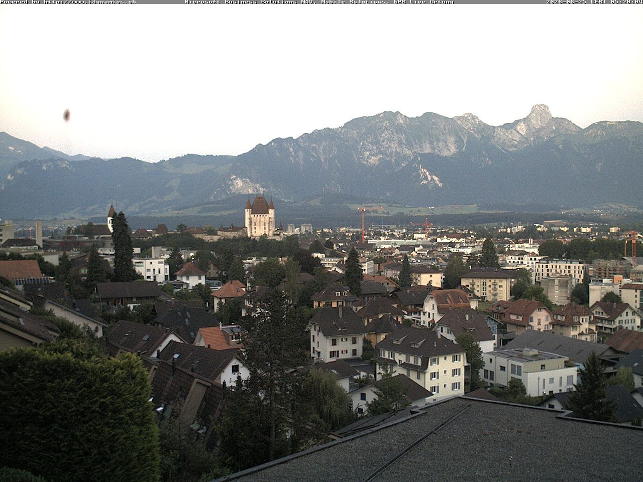 Steffisburg › Südwesten: Thun Castle - Stadtkirche Thun - Stockhorn