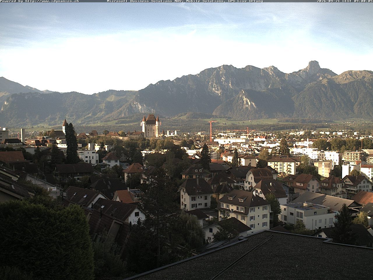 Steffisburg › Südwesten: Thun Castle - Stadtkirche Thun - Stockhorn