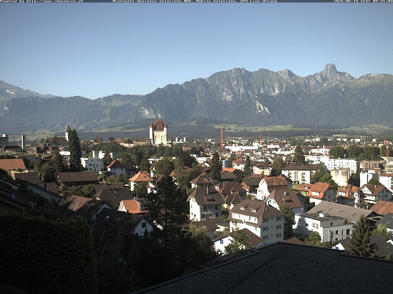 Steffisburg › Südwesten: Thun Castle - Stadtkirche Thun - Stockhorn