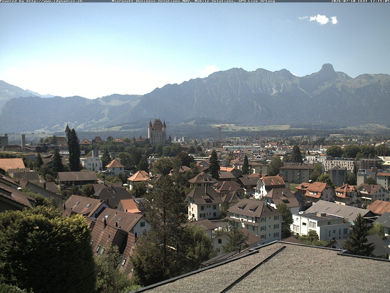 Steffisburg › Südwesten: Thun Castle - Stadtkirche Thun - Stockhorn