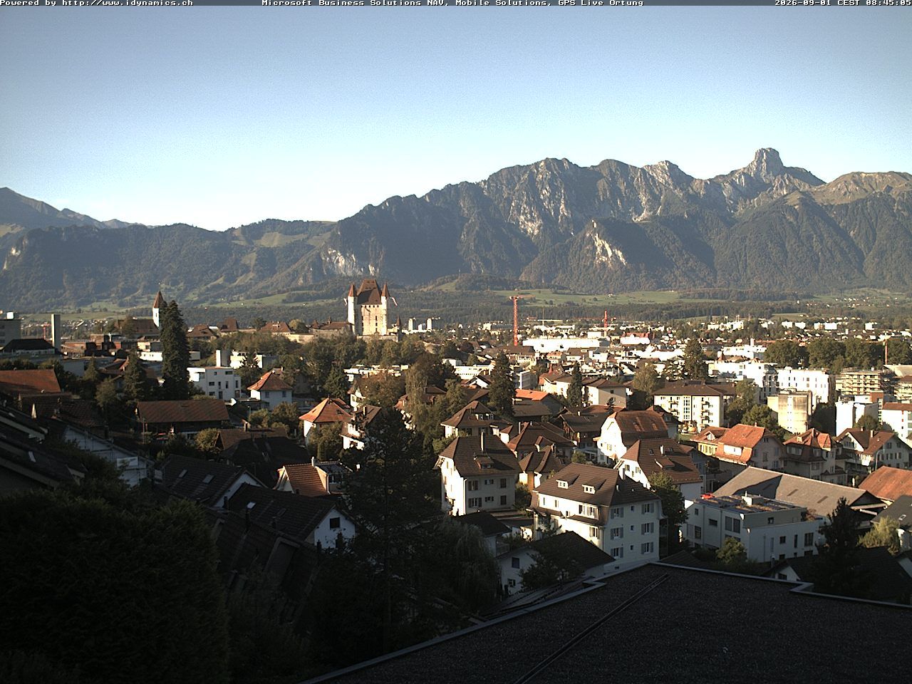 Steffisburg › Südwesten: Thun Castle - Stadtkirche Thun - Stockhorn