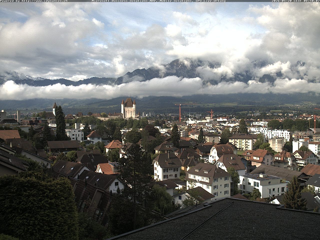 Steffisburg › Südwesten: Thun Castle - Stadtkirche Thun - Stockhorn