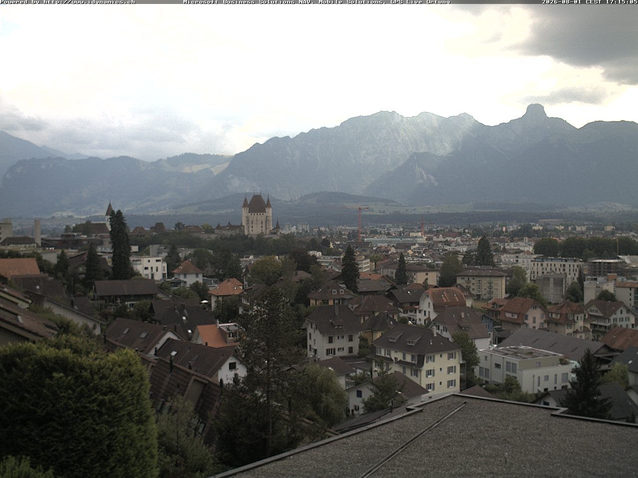 Steffisburg › Südwesten: Thun Castle - Stadtkirche Thun - Stockhorn