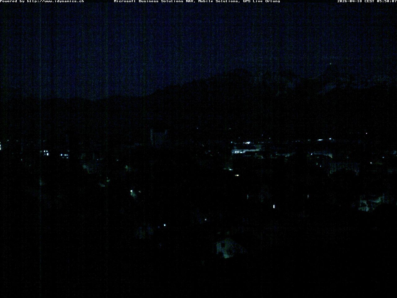 Steffisburg: Aussicht auf Schloss und Stadt Thun (Live Wetter)