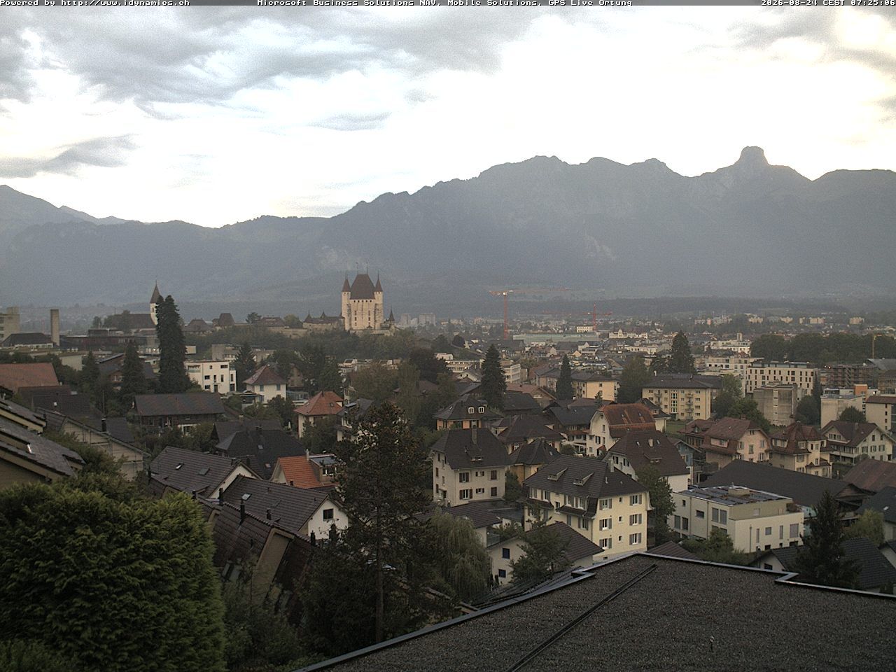 Steffisburg › Südwesten: Thun Castle - Stadtkirche Thun - Stockhorn
