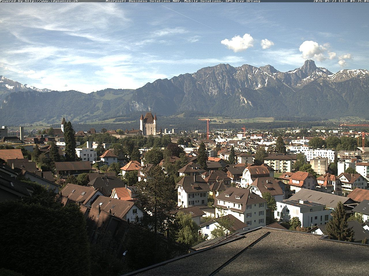 Steffisburg › Südwesten: Thun Castle - Stadtkirche Thun - Stockhorn