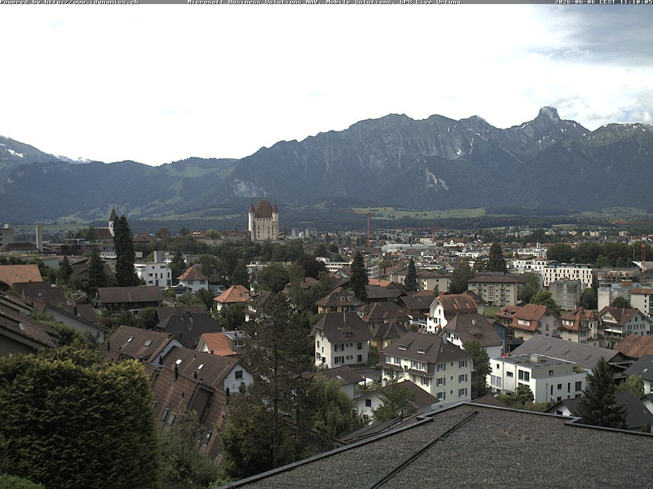 Steffisburg › Südwesten: Thun Castle - Stadtkirche Thun - Stockhorn