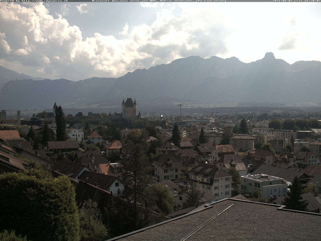 Steffisburg › Südwesten: Thun Castle - Stadtkirche Thun - Stockhorn