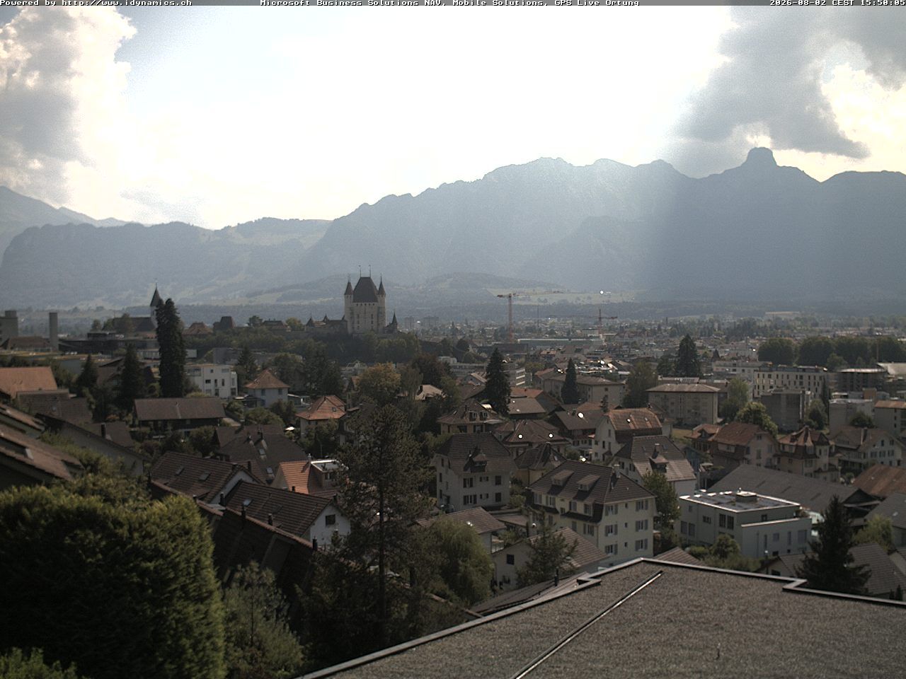Steffisburg › Südwesten: Thun Castle - Stadtkirche Thun - Stockhorn