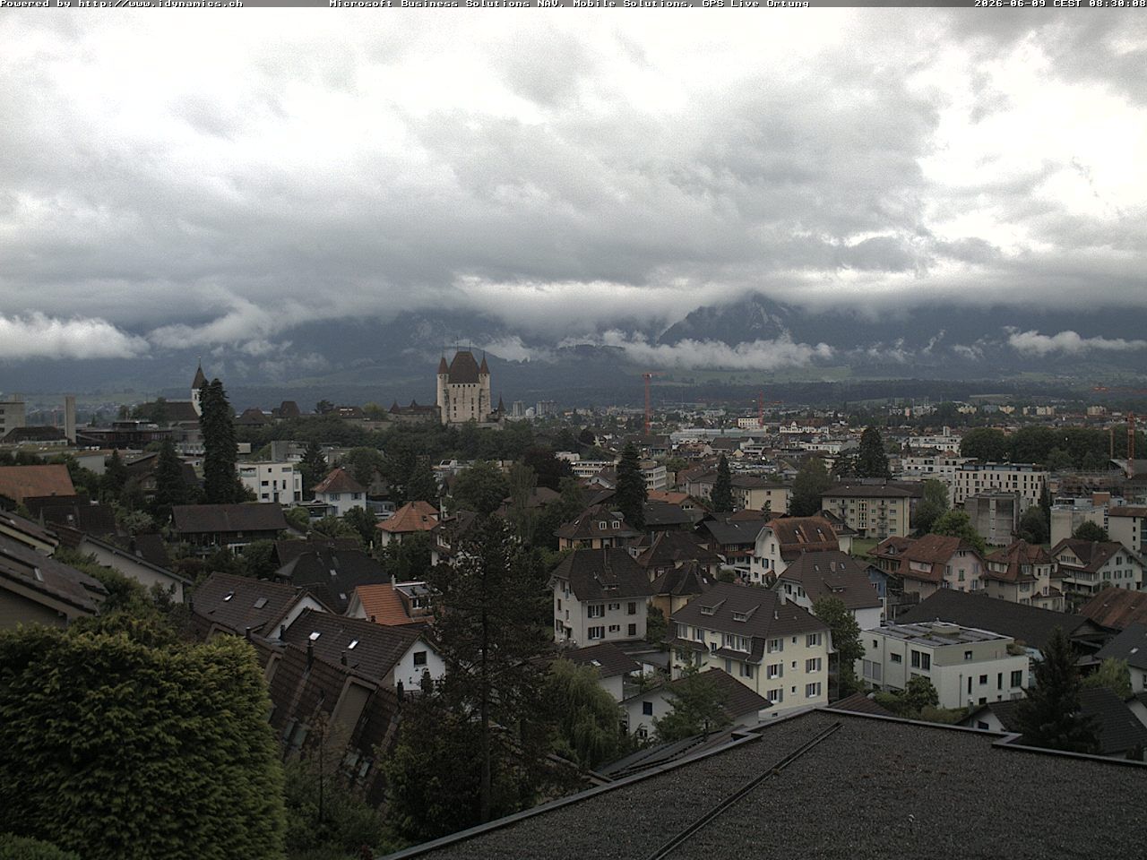 Steffisburg › Südwesten: Thun Castle - Stadtkirche Thun - Stockhorn