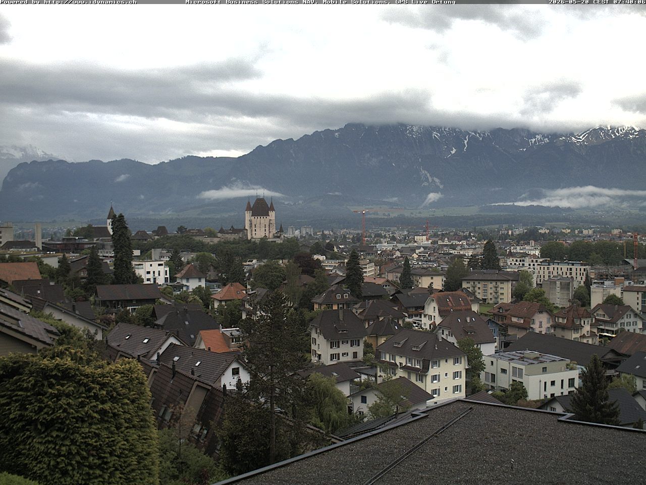 Steffisburg › Südwesten: Thun Castle - Stadtkirche Thun - Stockhorn