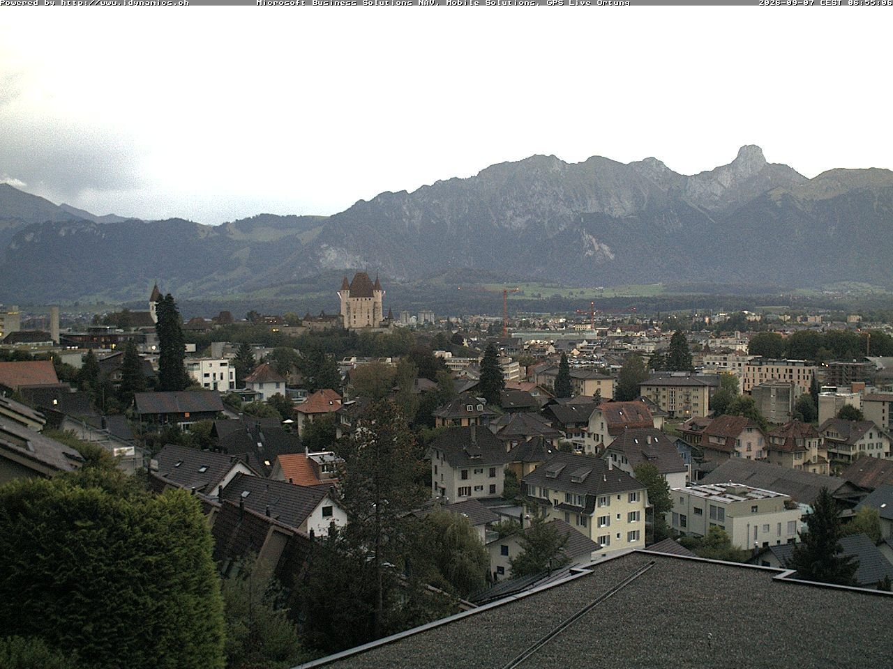 Steffisburg › Südwesten: Thun Castle - Stadtkirche Thun - Stockhorn