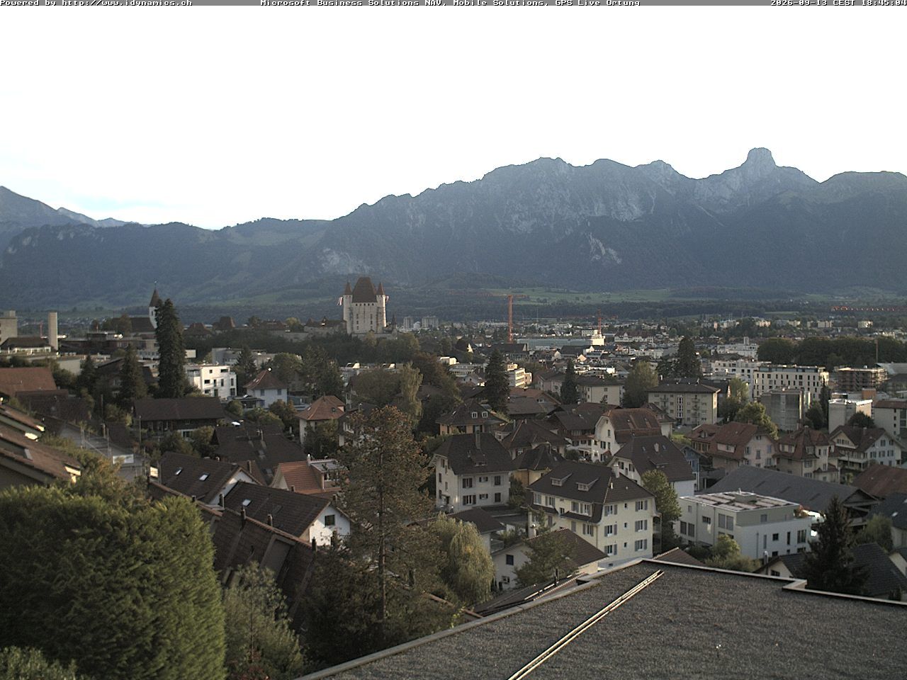 Steffisburg › Südwesten: Thun Castle - Stadtkirche Thun - Stockhorn