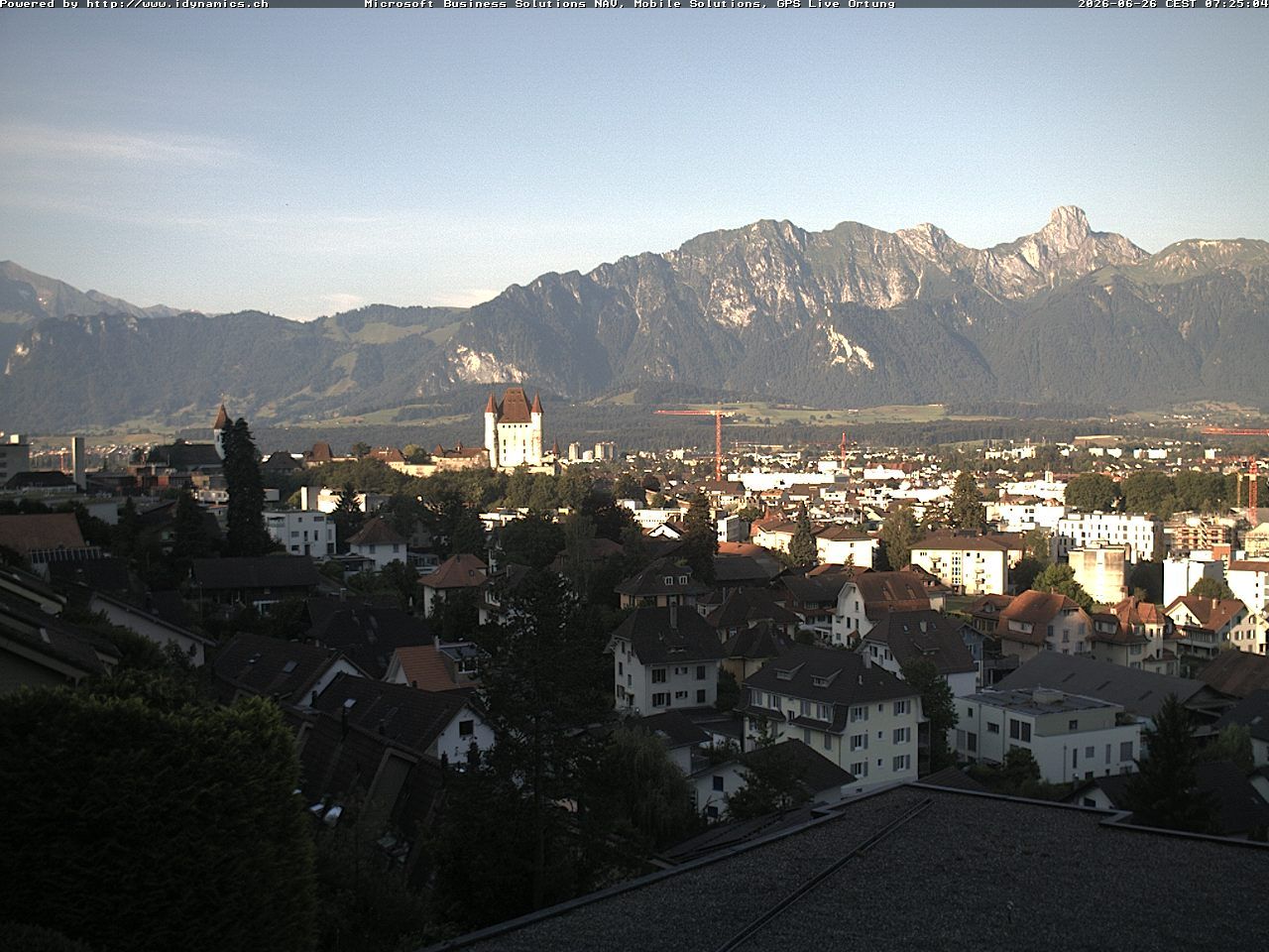 Steffisburg › Südwesten: Thun Castle - Stadtkirche Thun - Stockhorn