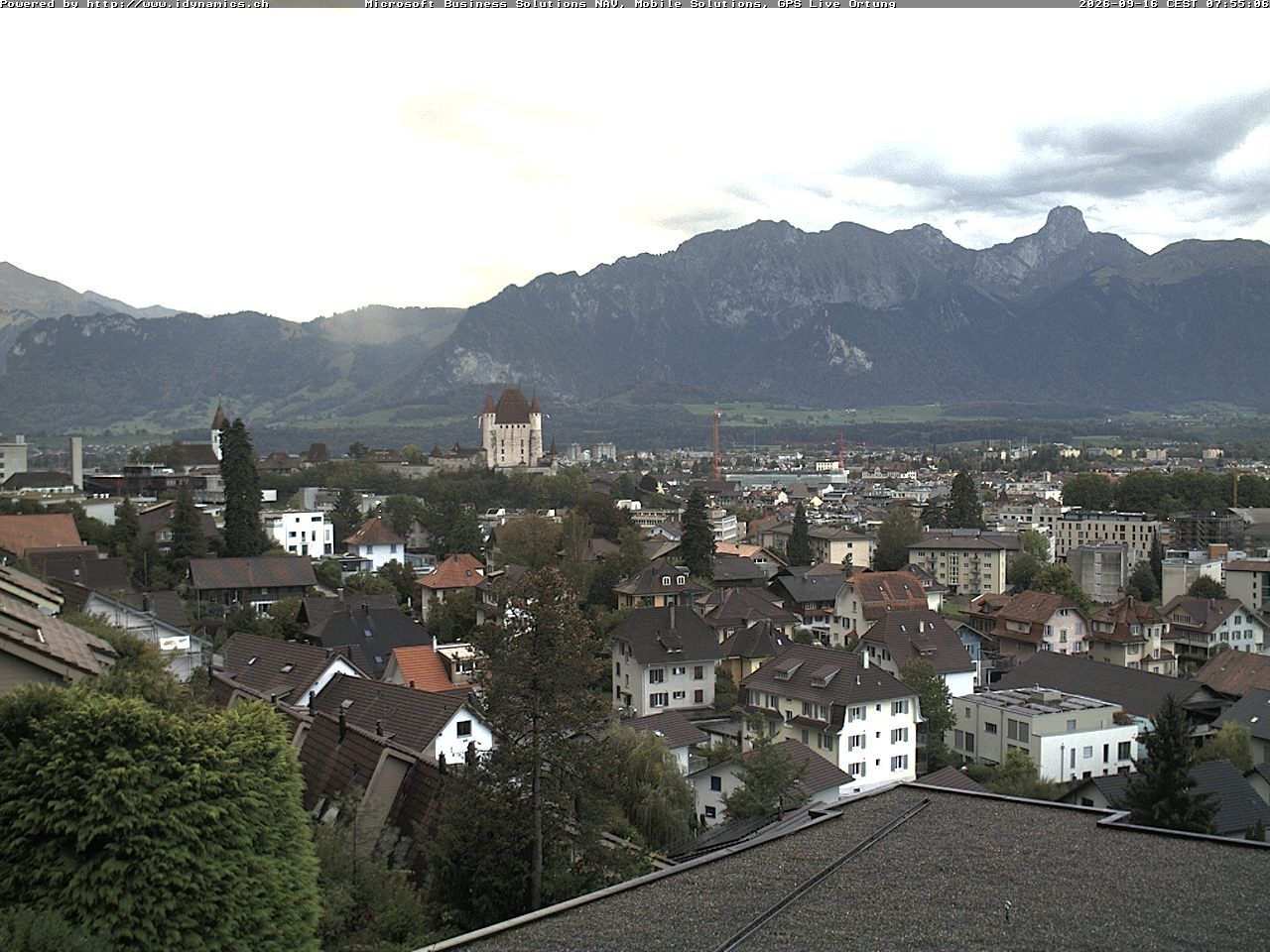 Steffisburg › Südwesten: Thun Castle - Stadtkirche Thun - Stockhorn
