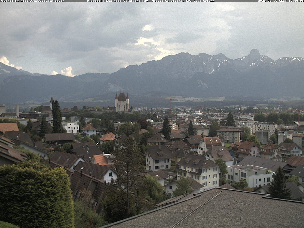 Steffisburg › Südwesten: Thun Castle - Stadtkirche Thun - Stockhorn