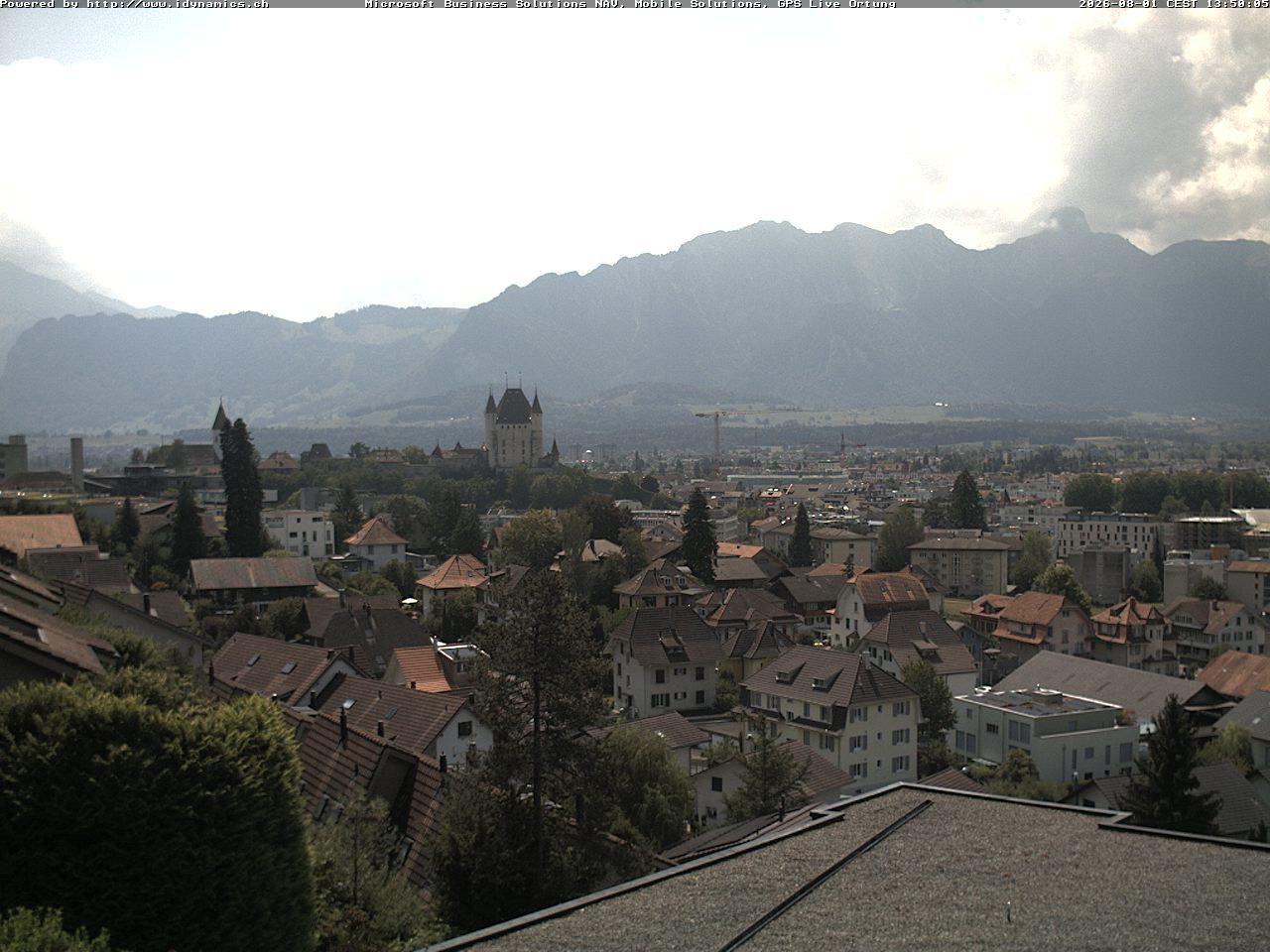 Steffisburg › Südwesten: Thun Castle - Stadtkirche Thun - Stockhorn