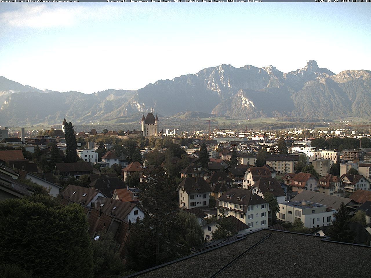 Steffisburg › Südwesten: Thun Castle - Stadtkirche Thun - Stockhorn