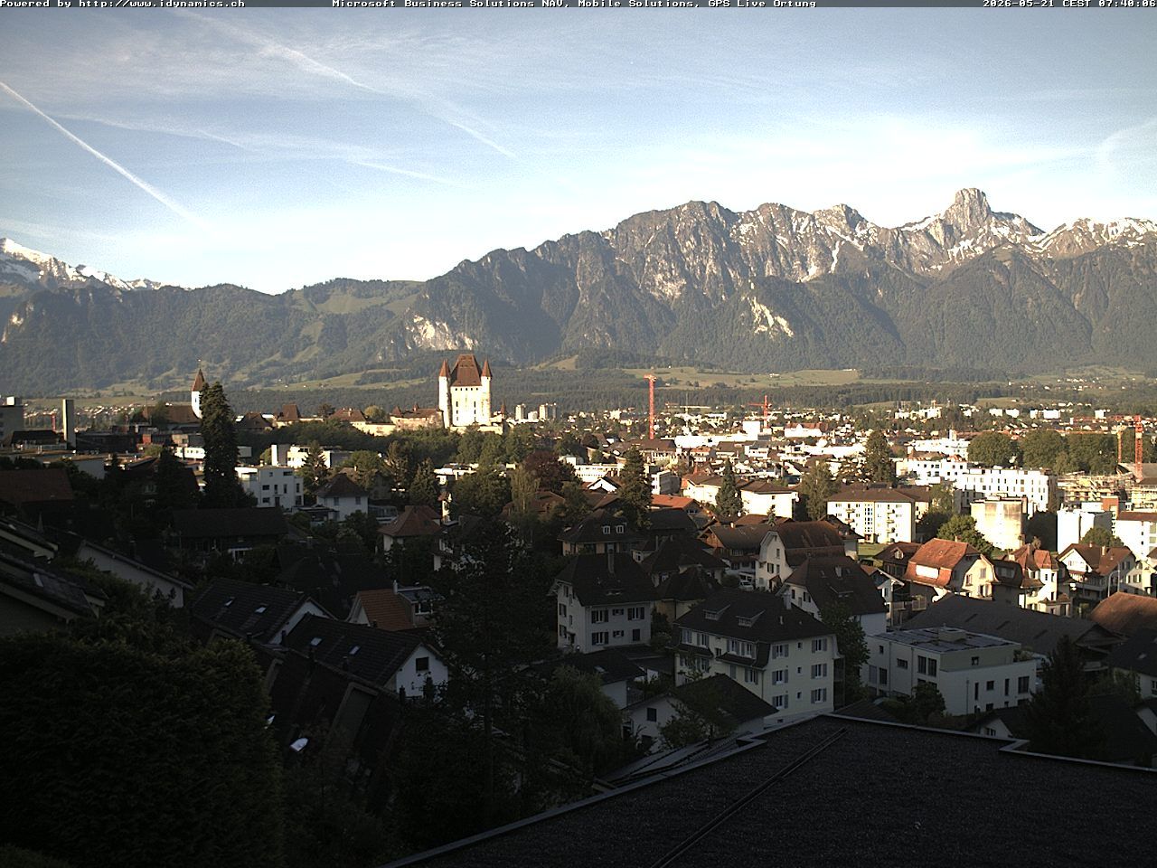 Steffisburg › Südwesten: Thun Castle - Stadtkirche Thun - Stockhorn