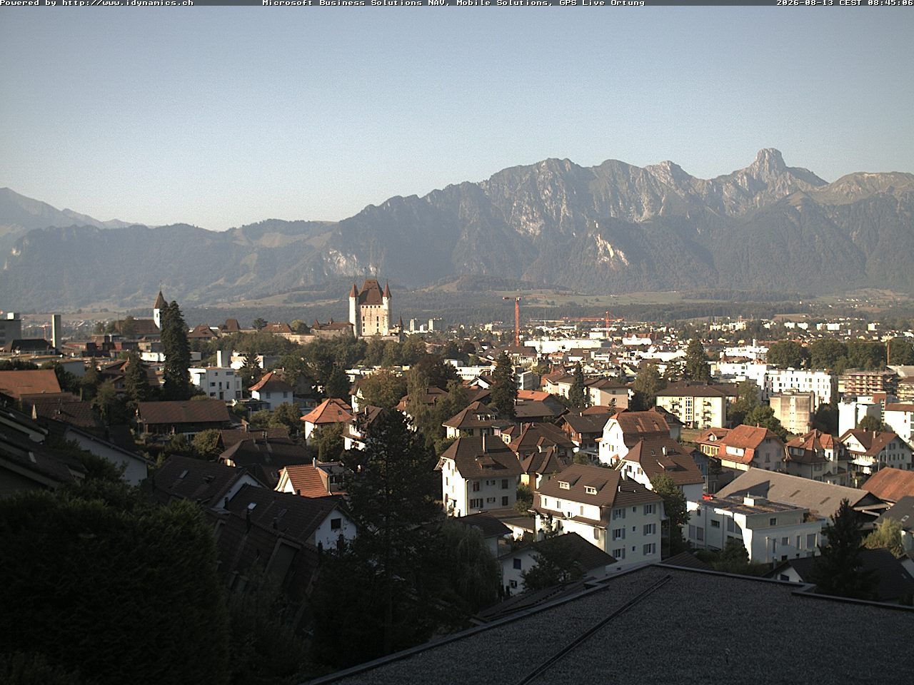 Steffisburg › Südwesten: Thun Castle - Stadtkirche Thun - Stockhorn