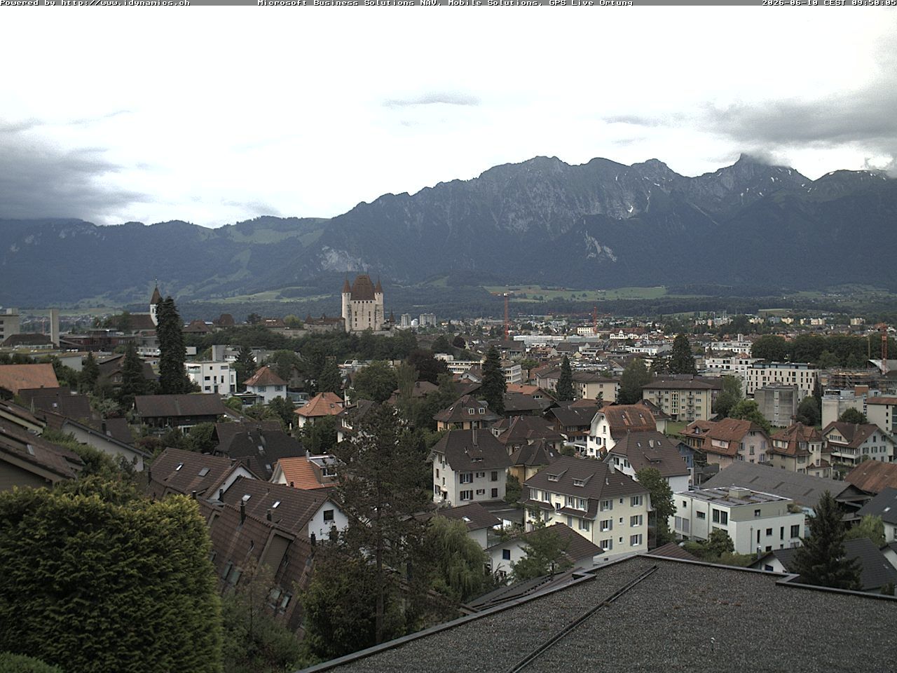 Steffisburg › Südwesten: Thun Castle - Stadtkirche Thun - Stockhorn
