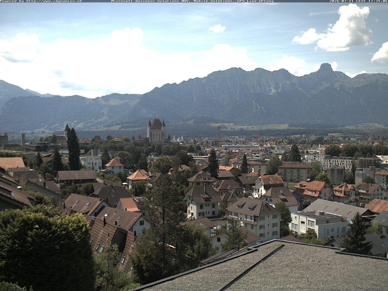 Steffisburg › Südwesten: Thun Castle - Stadtkirche Thun - Stockhorn