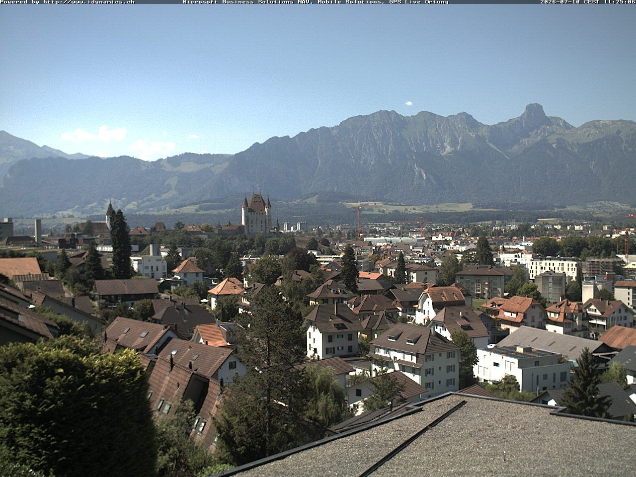 Steffisburg › Südwesten: Thun Castle - Stadtkirche Thun - Stockhorn