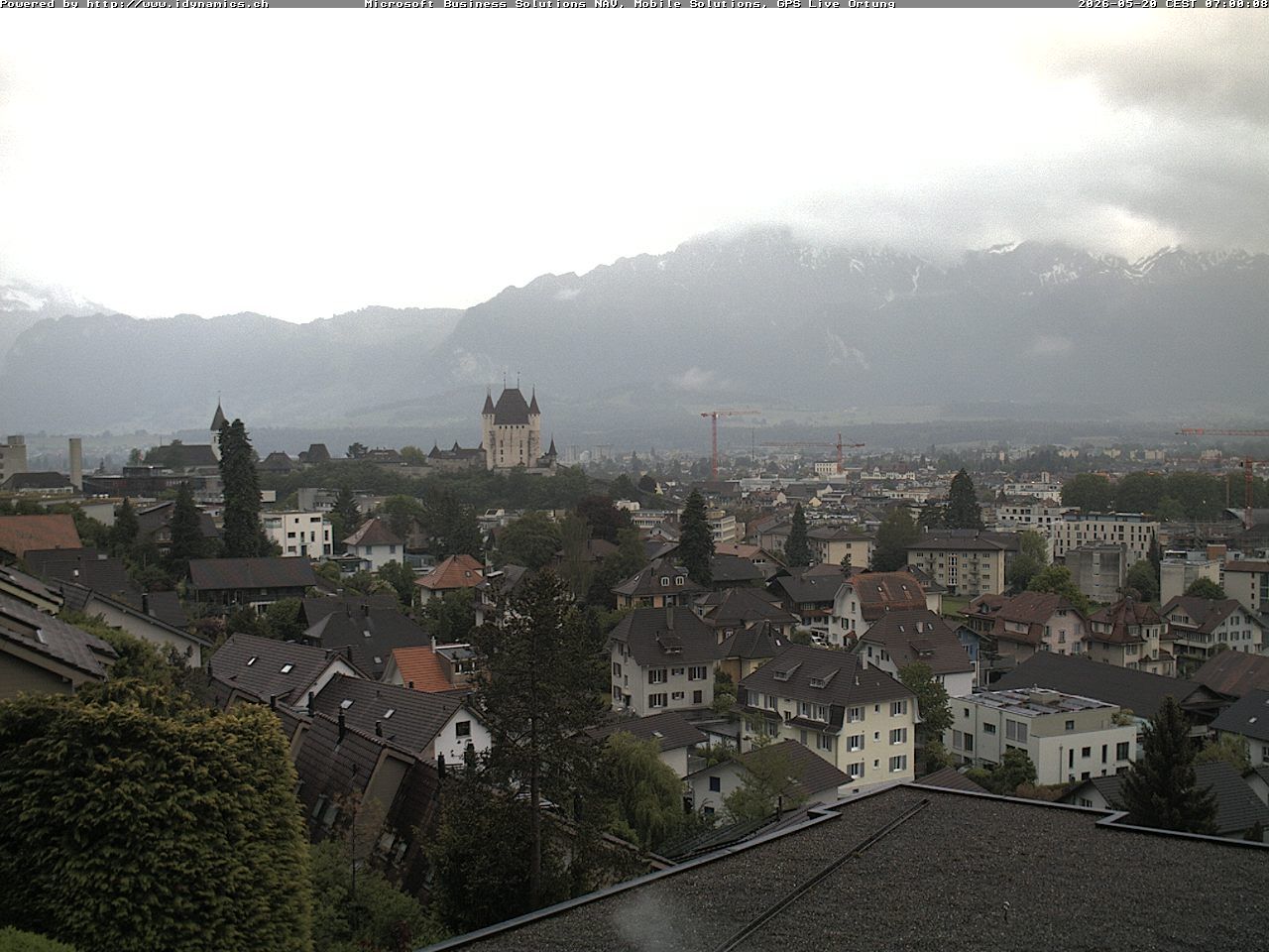 Steffisburg › Südwesten: Thun Castle - Stadtkirche Thun - Stockhorn