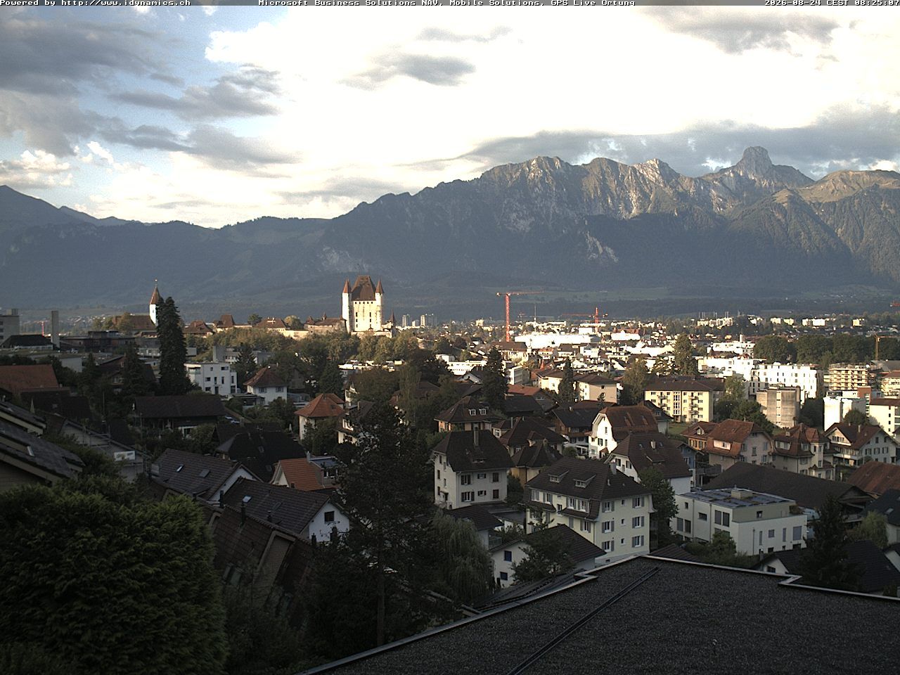 Steffisburg › Südwesten: Thun Castle - Stadtkirche Thun - Stockhorn