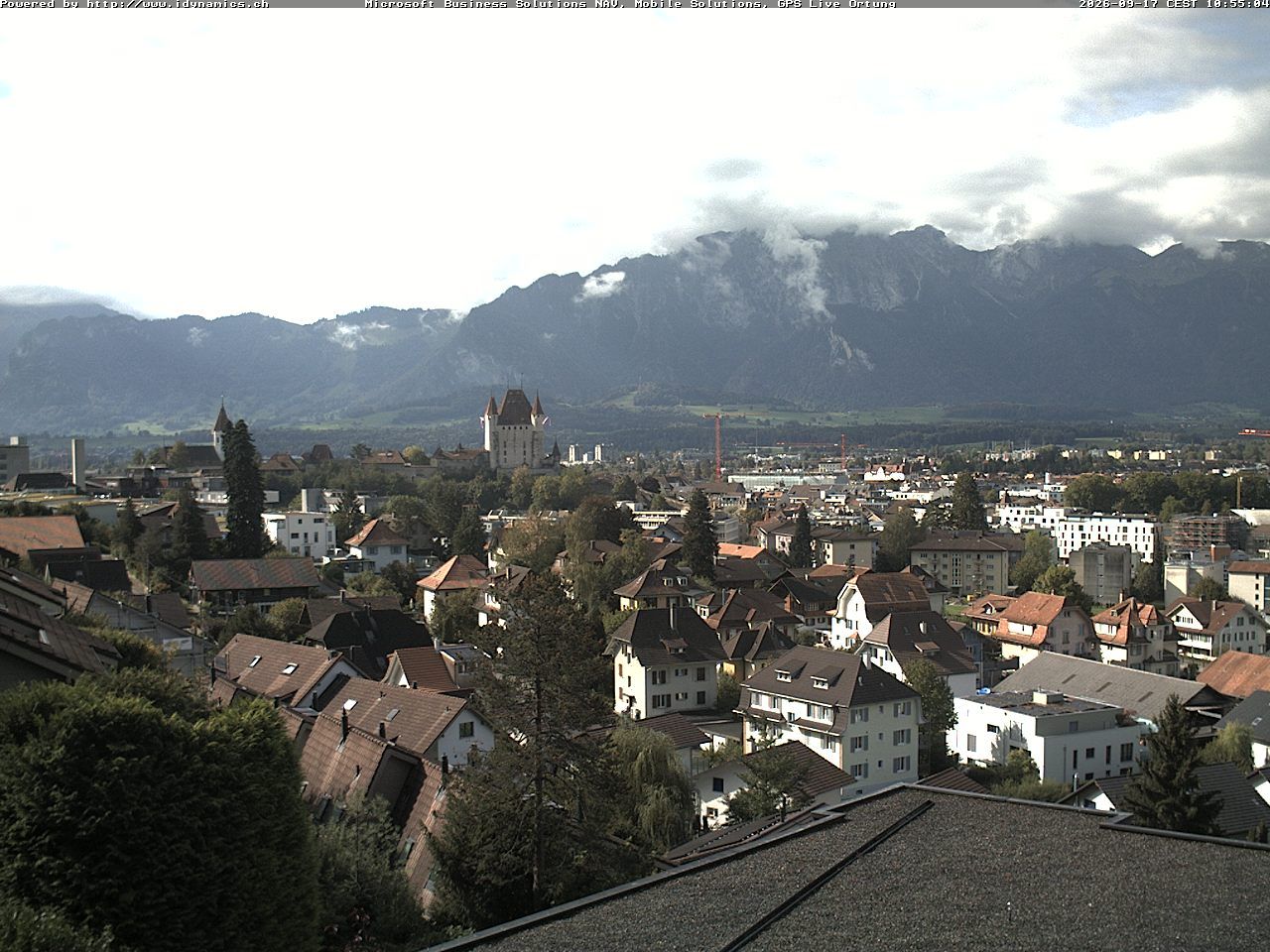 Steffisburg › Südwesten: Thun Castle - Stadtkirche Thun - Stockhorn