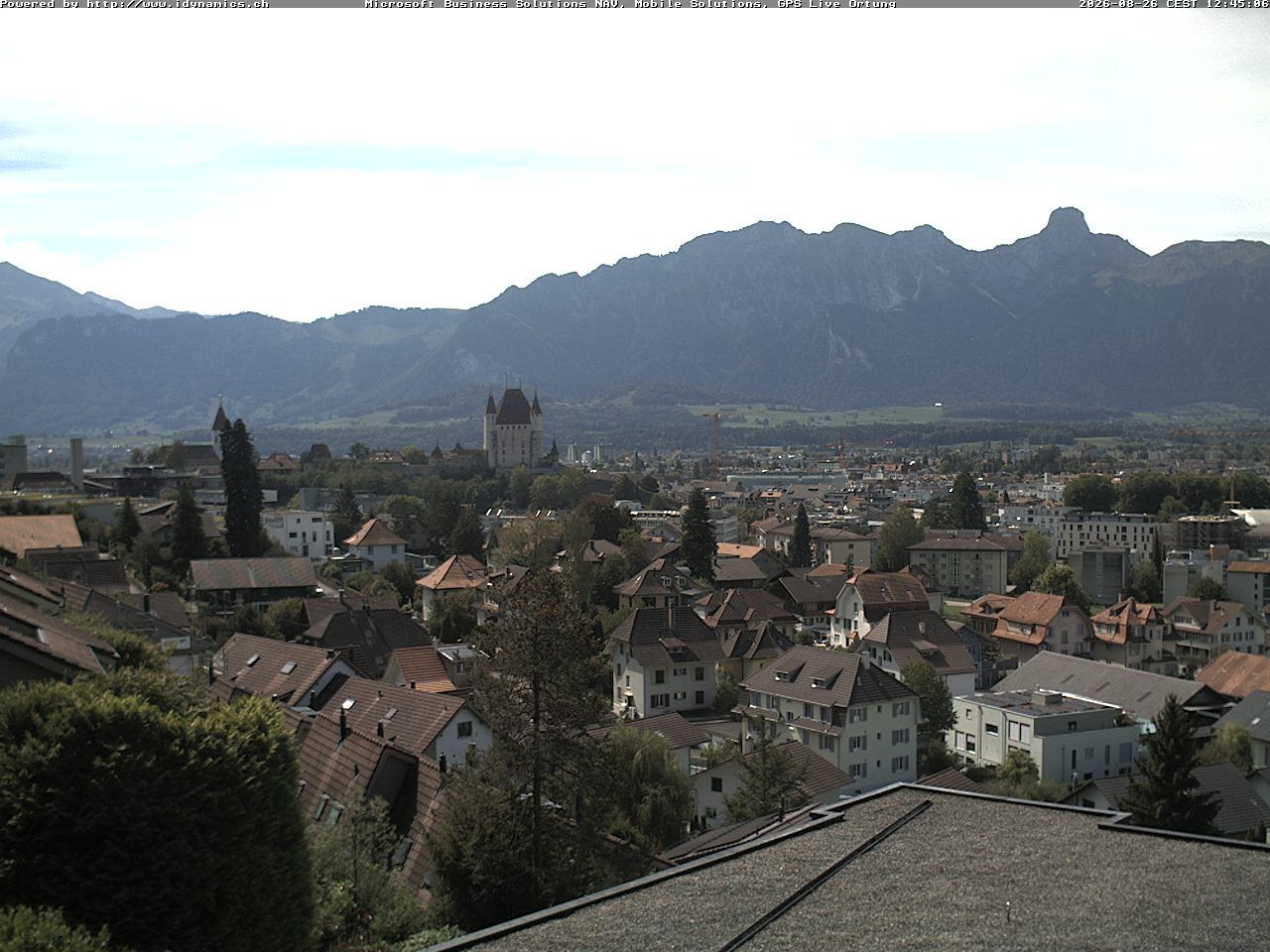 Steffisburg › Südwesten: Thun Castle - Stadtkirche Thun - Stockhorn
