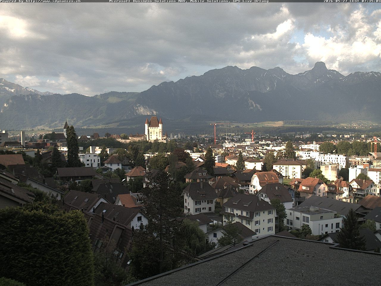 Steffisburg › Südwesten: Thun Castle - Stadtkirche Thun - Stockhorn