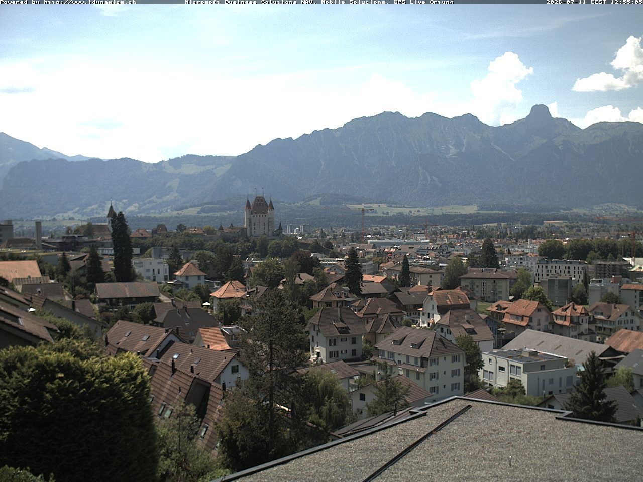 Steffisburg › Südwesten: Thun Castle - Stadtkirche Thun - Stockhorn