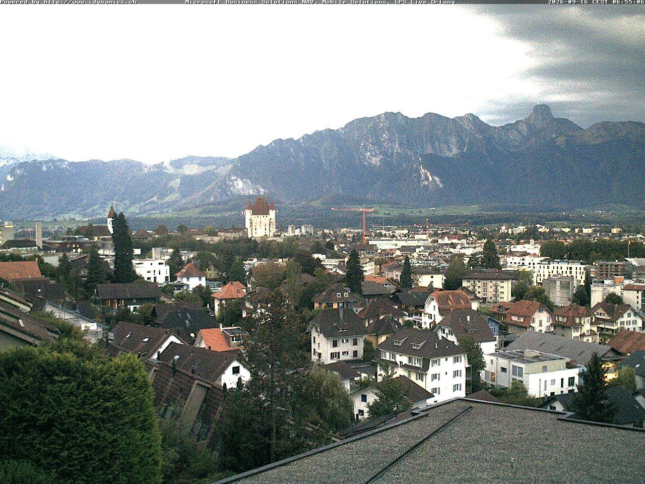 Steffisburg › Südwesten: Thun Castle - Stadtkirche Thun - Stockhorn