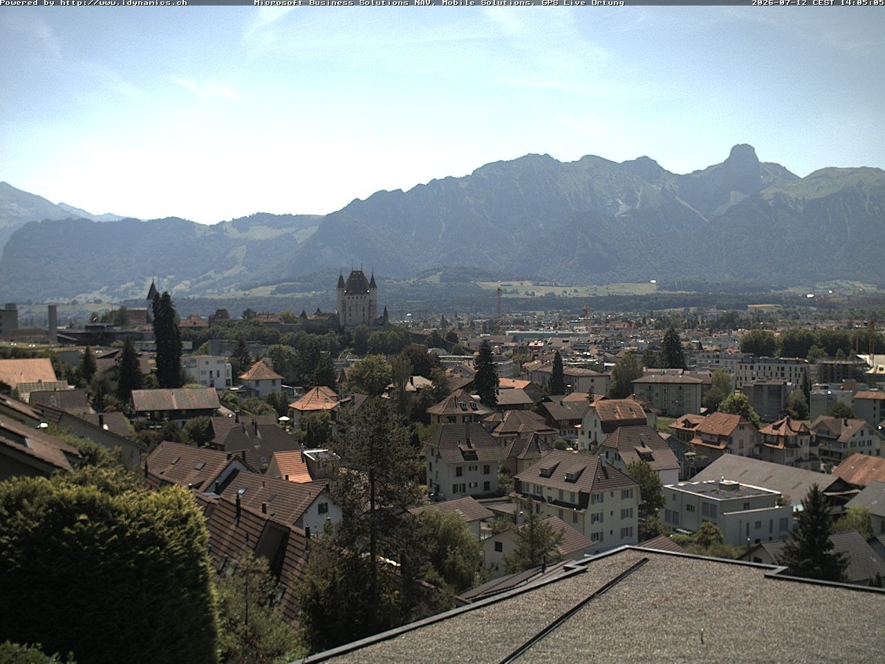 Steffisburg › Südwesten: Thun Castle - Stadtkirche Thun - Stockhorn