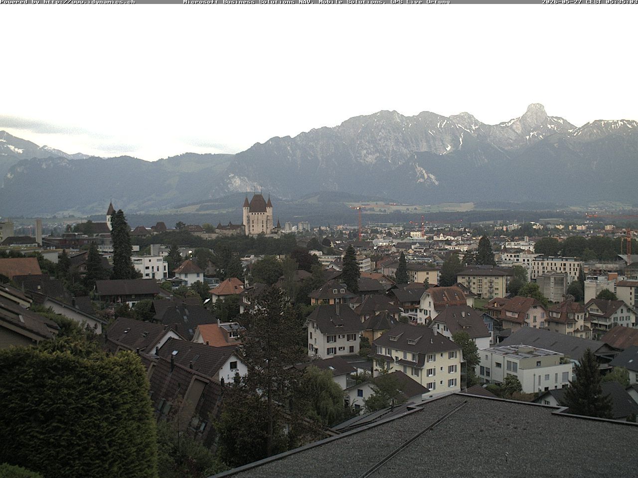 Steffisburg › Südwesten: Thun Castle - Stadtkirche Thun - Stockhorn