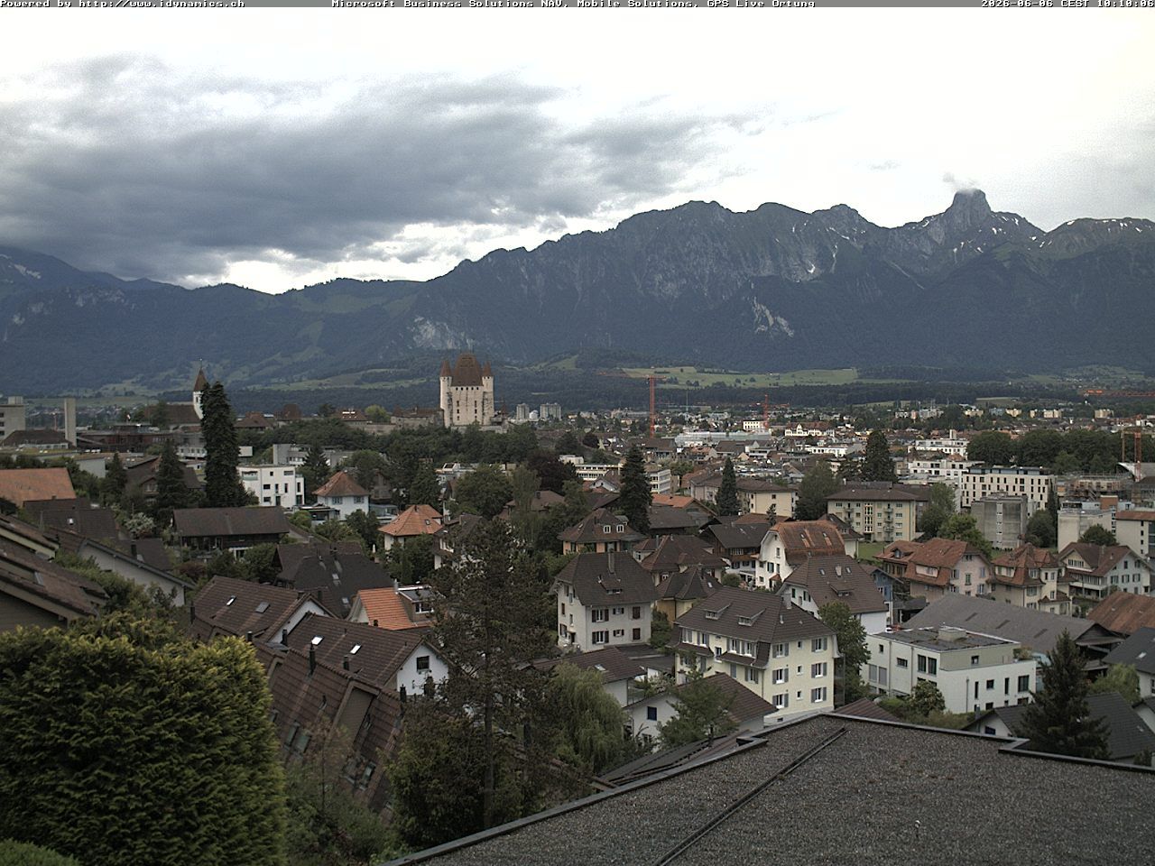 Steffisburg › Südwesten: Thun Castle - Stadtkirche Thun - Stockhorn